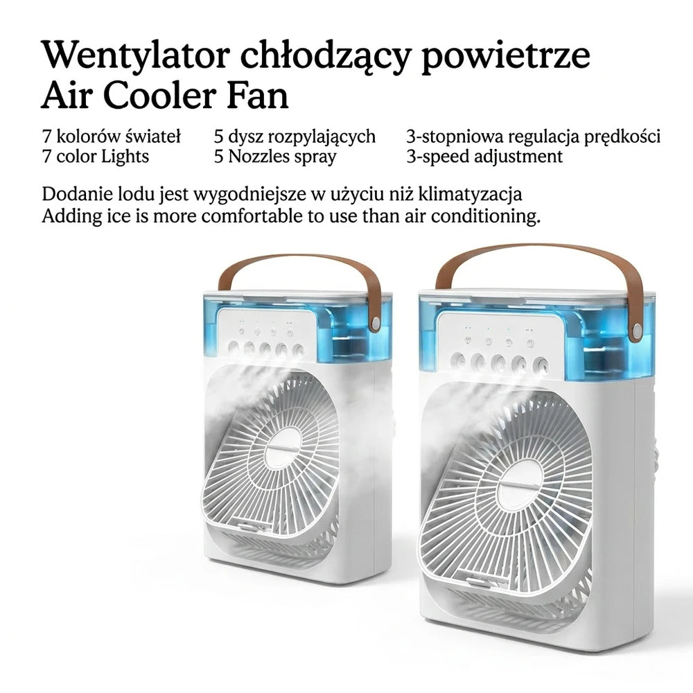 Alvors™ Wentylator z funkcją chłodzenia i nawilżania 3w1